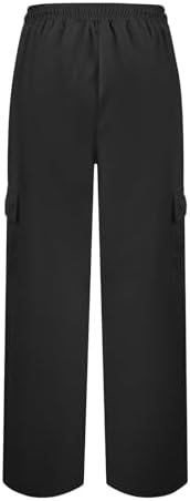 ADHOWBEW Womens Cargo Sweatpants