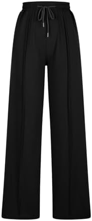 Trendy Womens Running Joggers 2024 Fall Wide Leg Workout Pants