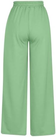 High Waisted Solid Flare Jogger Pants