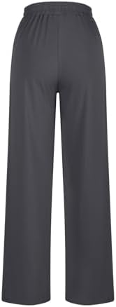 Casual Pleated Wide-Leg Sweatpants for Women