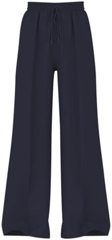 HeSaYep Womens Wide Leg Fleece Sweatpants