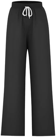 TANGNADE Womens Wide Leg Jogger Pants