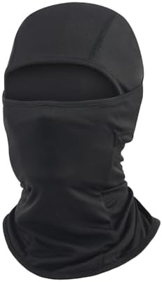 OVOY Black Full Face Ski Mask for Motorcycle Riding