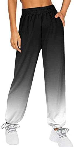 SDBRLD Womens High Waisted sweatpants - Soft Cotton Workout Pants