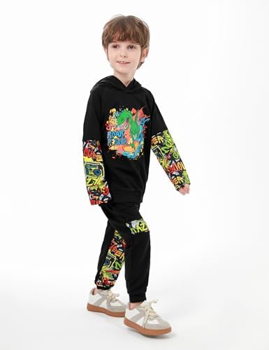 MIGU Dinosaur Toddler Winter PJs Set
