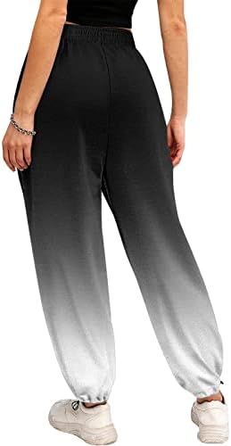 SDBRLD Womens High Waisted sweatpants - Soft Cotton Workout Pants