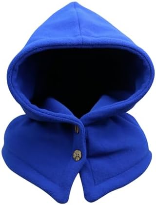 Fuzzy Winter Balaclava with Neck Warmer