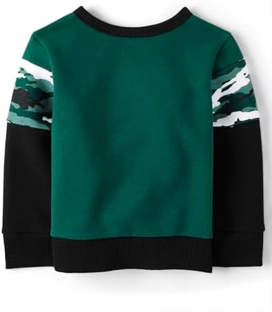 The Childrens Place Baby Boys 2-Piece Sweatshirt Sweatpants Set