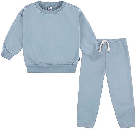 Gerber Boys Cozy 2-Piece Fleece Sweater Jogger Set