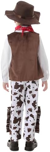 FANCYINN Toddler Boy Western Cowboy Romper Set Halloween Costumes
