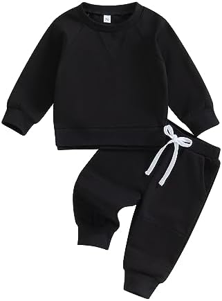 Karesoull Toddler Toddlerez Baby Boy Soft and Warm Sweatsuit Set