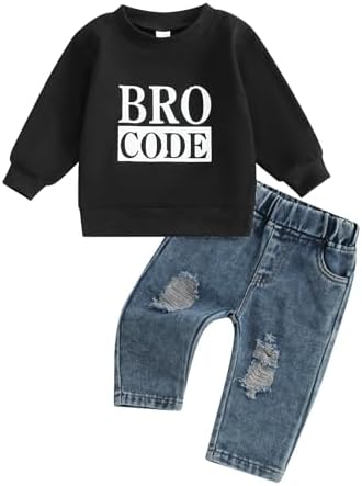 Baorji Toddler Boys Fall Outfit