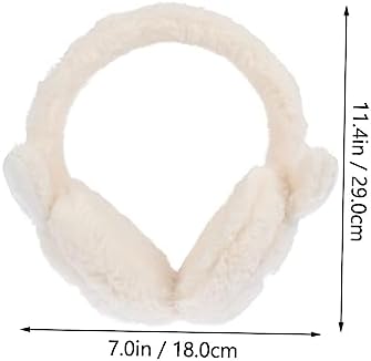 Adjustable Plush Winter Ear Muffs for Cold Weather Warmness and Comfort