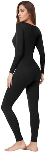 Comfortable Thermal Underwear Set for Women - Long Johns Base Layer