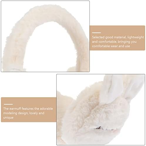 Ipetboom 1Pc Plush Ear Muffs for Winter Cold Resistance