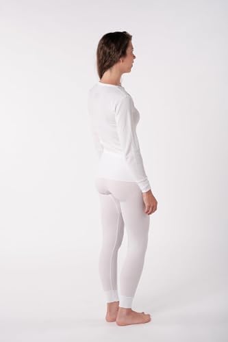 Indera Womens Warmwear Thermal Crew and Pant Set