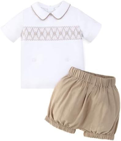 Summer Boys Outfit Set Wocomfo 6-9 Months
