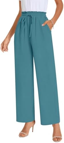 Bestbee 2025 Business Casual Pants for Women High Waist and Waffle Knit