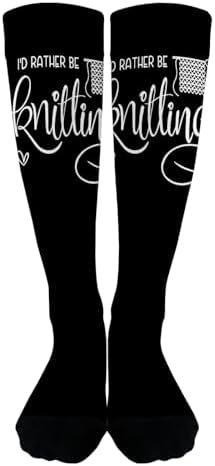 Unique Design Knitted Tube Socks