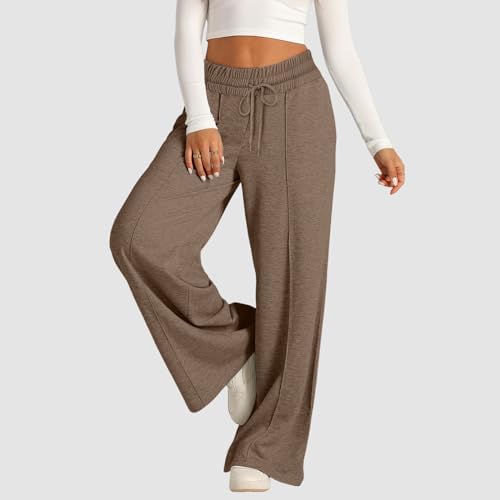 Elastic Wide Leg sweatpants for women extra comfortable and stylish