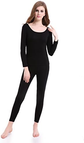 Thermal Underwear Womens Long - Scoop Neck Ultra - Thin Johns Set