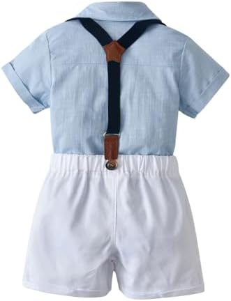 Boarnseorl Baby Boys Gentleman Outfit Set