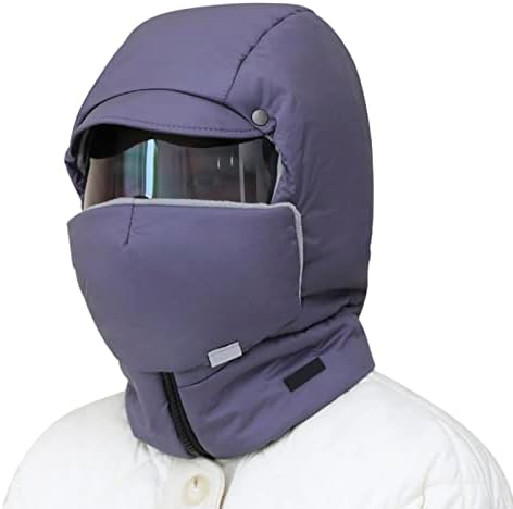 4-in-1 Waterproof Ski Mask Hat for Men Women
