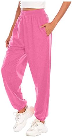 Comfy High-Waisted Sweatpants for Women with Pockets