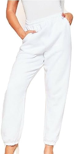 Generic Womens Cute High-Waisted Sweatpants