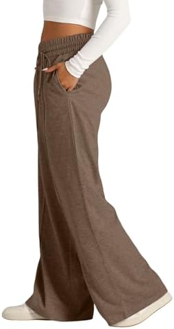 Elastic Wide Leg sweatpants for women extra comfortable and stylish