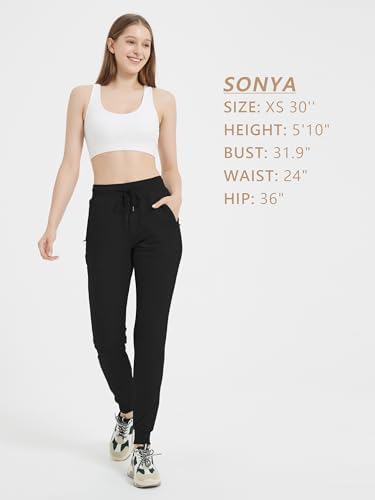 SEVEGO Tall Womens Lightweight Cotton Jogger Pants