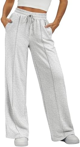 StylishMIROMIHO Womens Wide Leg Sweatpants