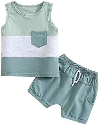 Summer Fun Karesoull toddler boys short set for baby