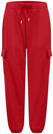 High Waist Cargo Drawsamp sweatpants for Women