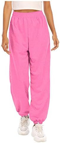 Comfy High-Waisted Sweatpants for Women with Pockets