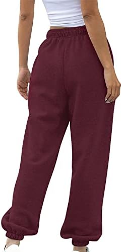 High Waist athletic sweatpants for women Pockets Baggy Comfortable Stylish