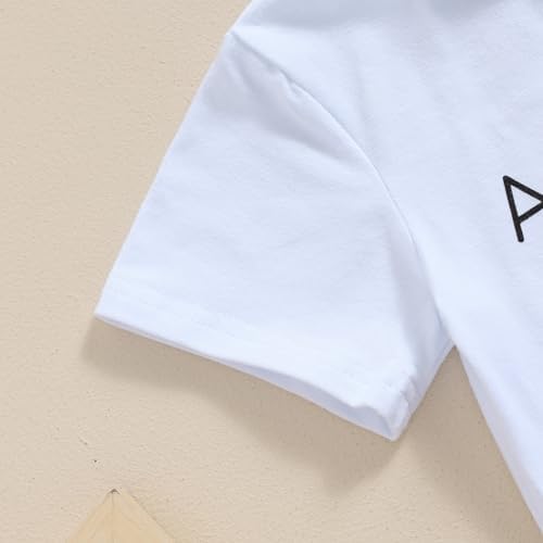 MABABY Toddler Summer Boys Outfits Set