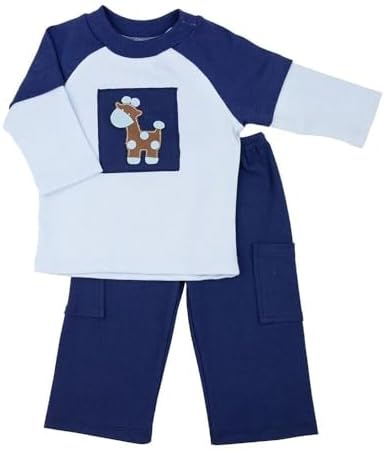 Haute Baby Boys Blue Infants Pant Set