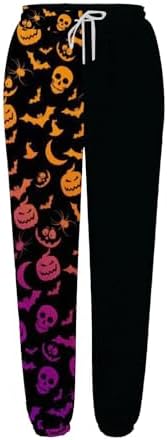 Casper Halloween Printed Baggy Sweatpants Casual Trendy Pants for Women
