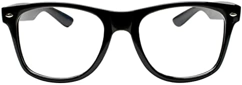 Kangaroo Black Superhero Nerd Glasses