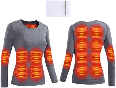Womens Cozy Heated Thermal Top 16 Zones