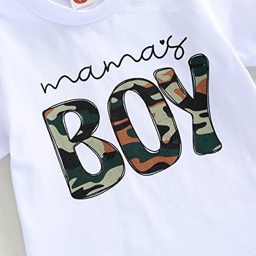 Camouflage Toddler Set Comfortable Stylish Summer Outfit for Boys
