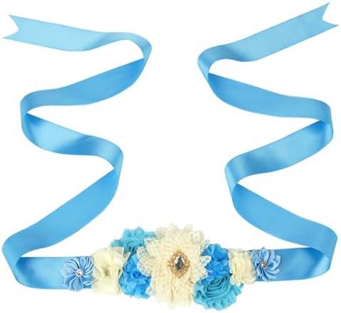 Handmade Flower Sash Belt - Maternity Beyond