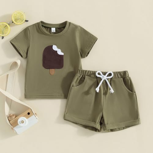 Comfortable Two-Piece Set for Little Boys