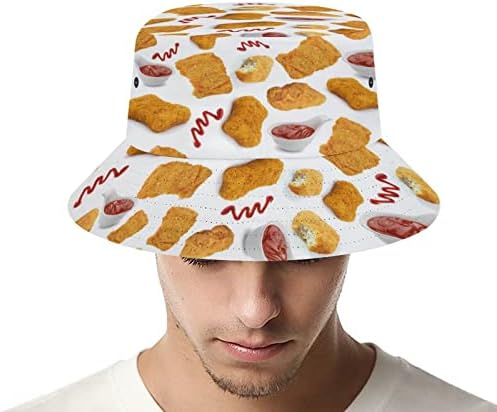 Food Pattern Bucket Hat
