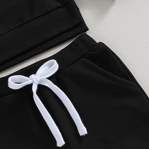 Karesoull Toddler Toddlerez Baby Boy Soft and Warm Sweatsuit Set