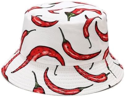 Stylish Unisex Bucket Hat for Women Men Reversible Lightweight