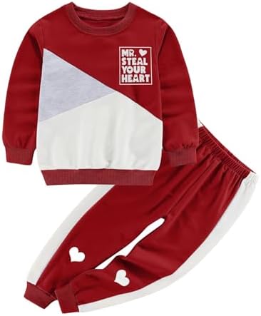Toddler Boys Color Block Outfit Set - 2T-6T