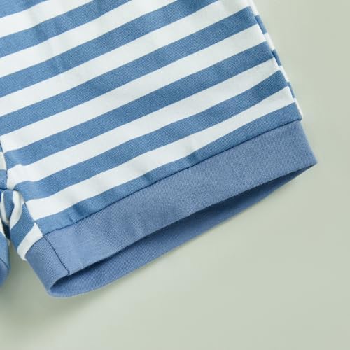 Engofs Toddler Summer Outfit Trendy T-Shirts Shorts for Babies