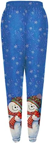 sdbrld High Waisted Womens Fleece Lined Christmas Pants